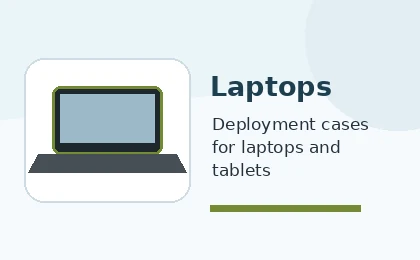 Laptop and Chromebook transport case finder for schools and training programs